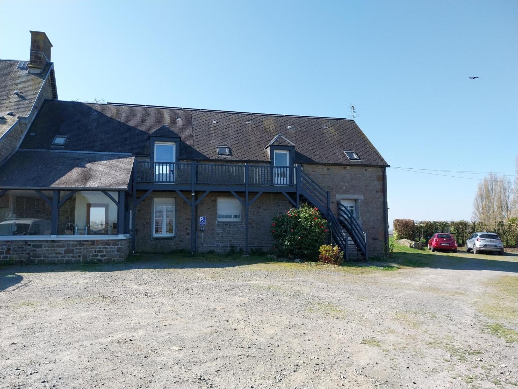 Maison Chaleureuse Avec Terrasse Et Vue Baie Avranches Kültér fotó